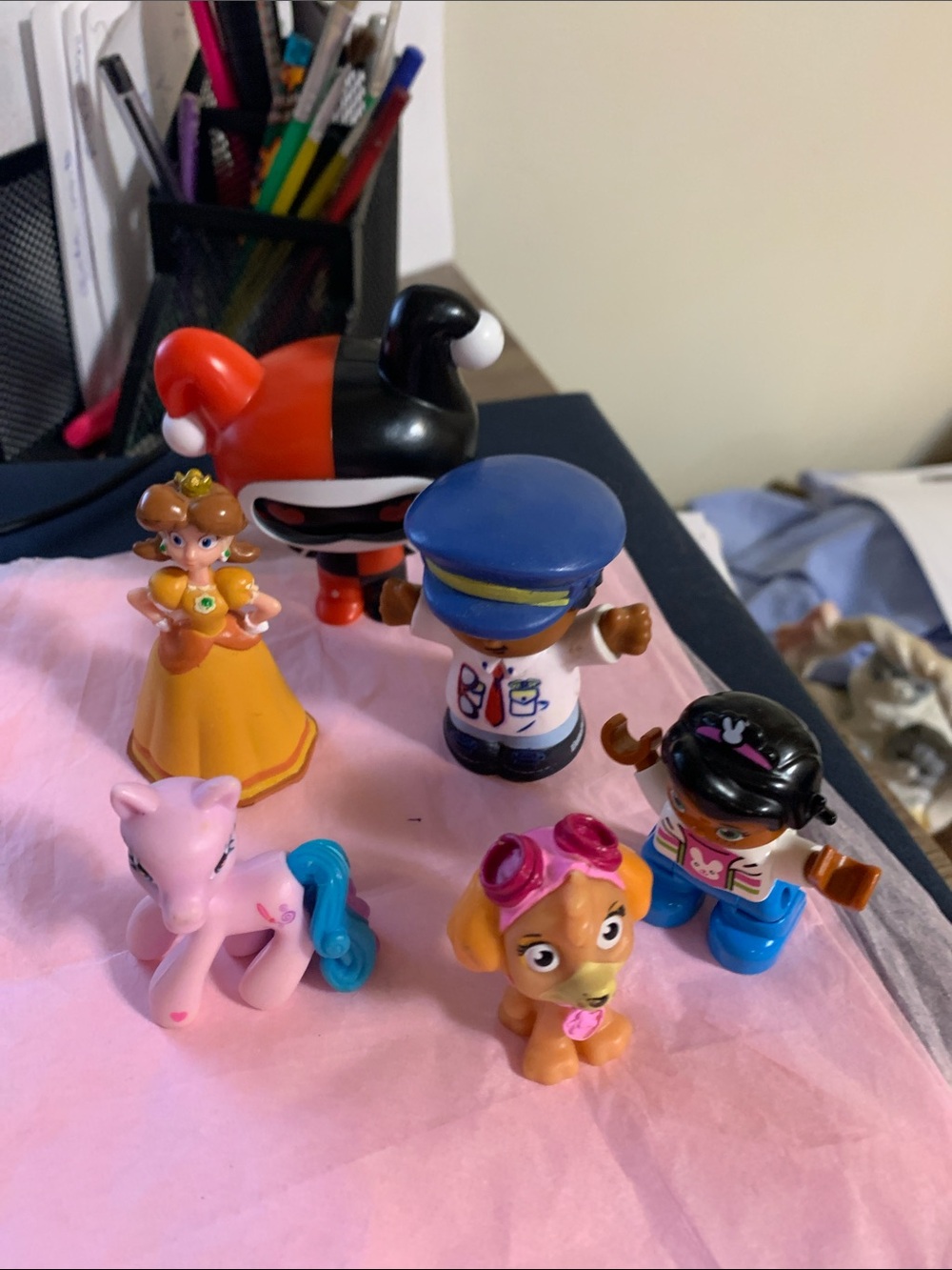 Kids Mixed Character Toy Set - Multicolor Figures
